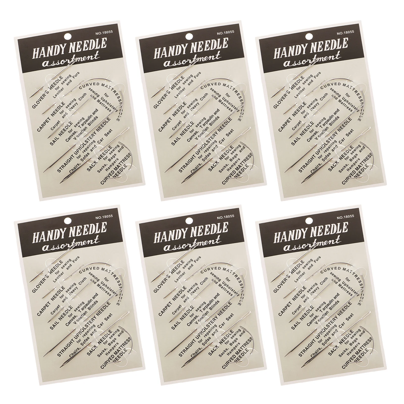 

42Pcs Curved Hand Sewing Needles Strong Sharp Triangular Tips for Craft Making Sewing Kit for DIY Stitching Projects