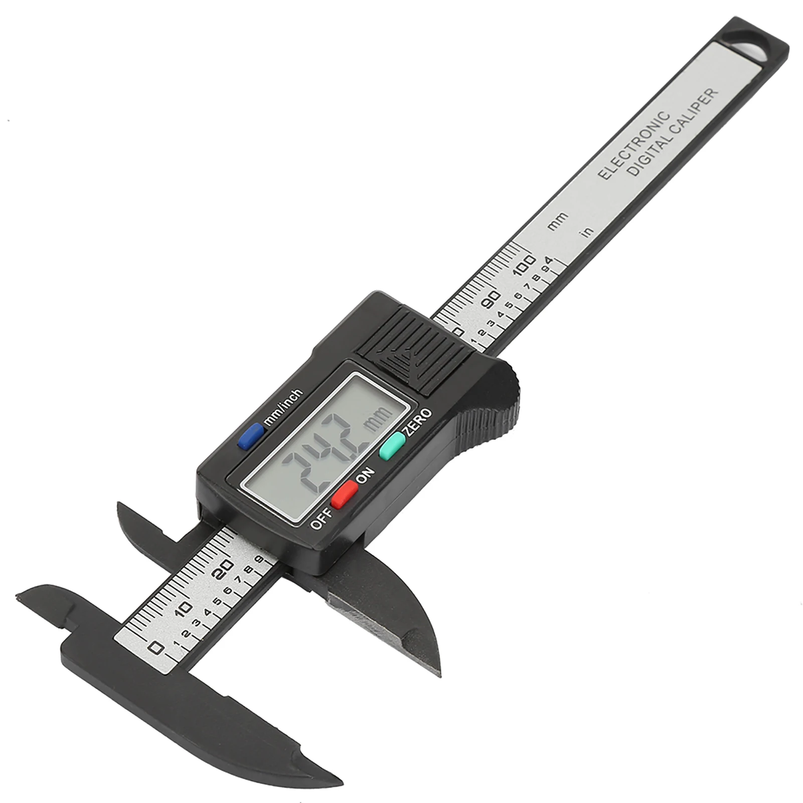 Practical 100 mm Plastic Digital Caliper with Large LCD Screen Digital Caliper