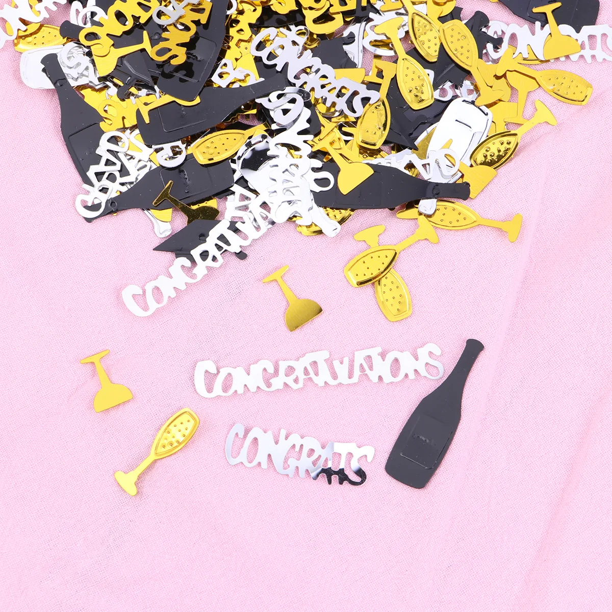 

Graduation Confetti Creative Mixed Designs Decorative Pieces for Party Celebration Confetti Graduation Decor