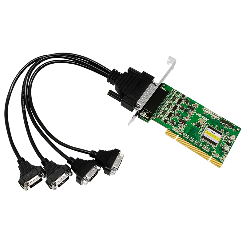 UOTEK PCI to RS-485 Serial Card RS485 4 Ports High Speed DR44 Expansion Converter with Isolation UT-734