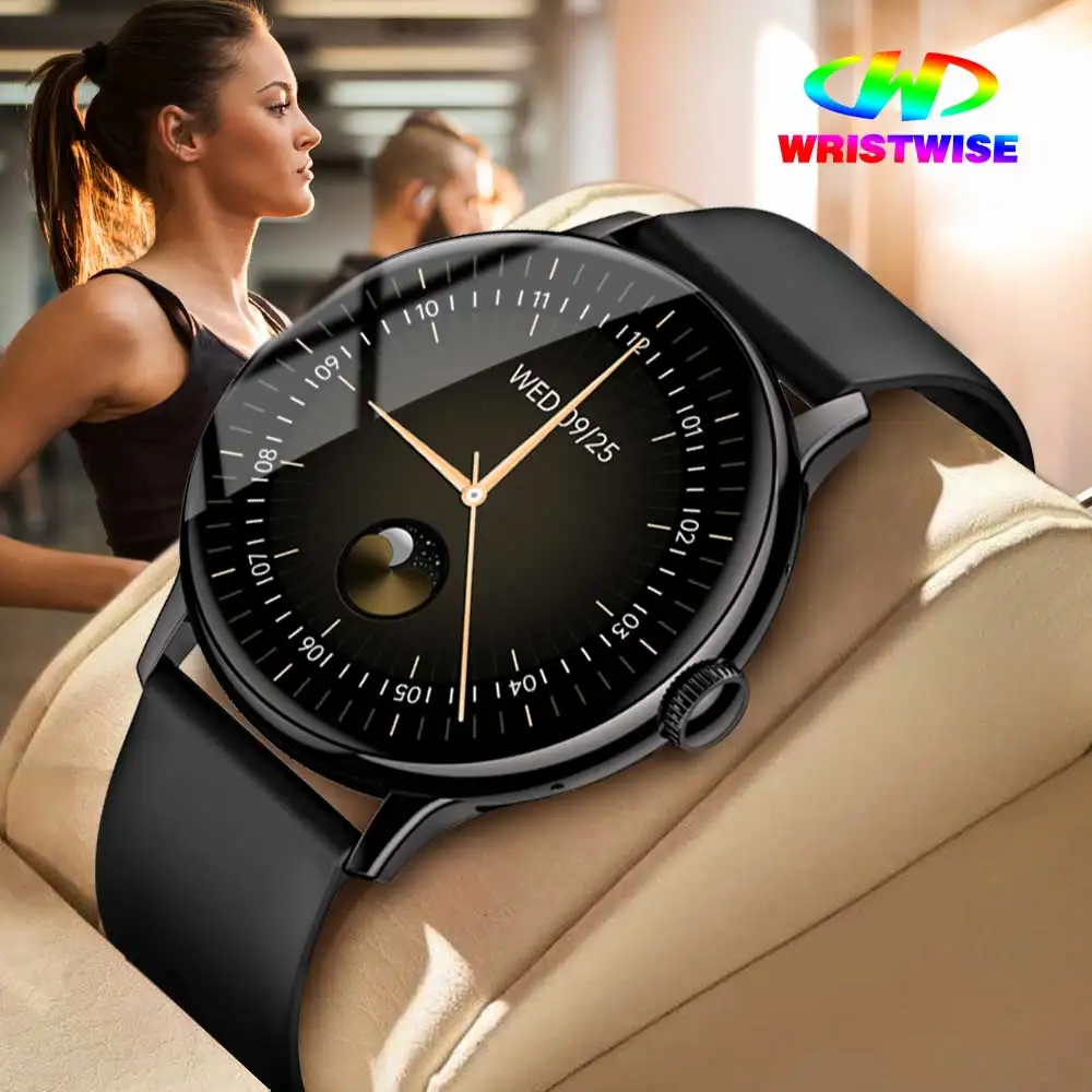 

Ultra thin body design Bluetooth calling smartwatch 1.43-inch AMOLED screen AI voice assistant multiple sports modes Women watch