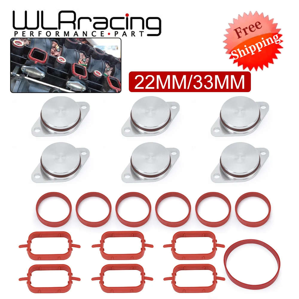 

6X33mm Auto Replacement Parts for BMW M57 Swirl Blanks Flaps Repair Delete Kit with Intake Gaskets Key Blanks