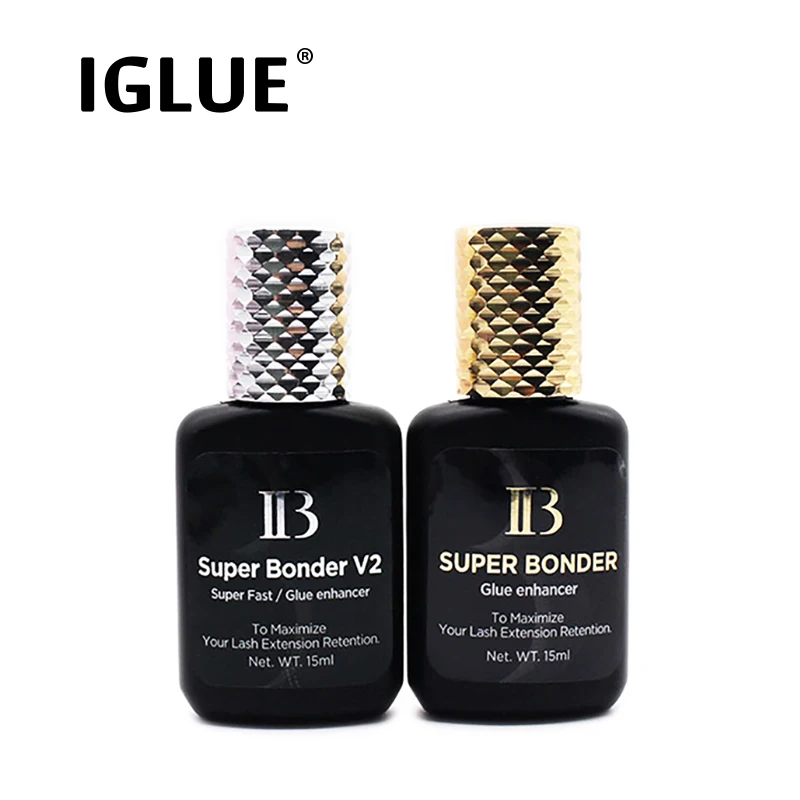 

15ml IBeauty Super Bonder Lash Extension Supplies Transparent Liquid Fixing Agent Korea IB Adhesive Hardener Glue Makeup Tools