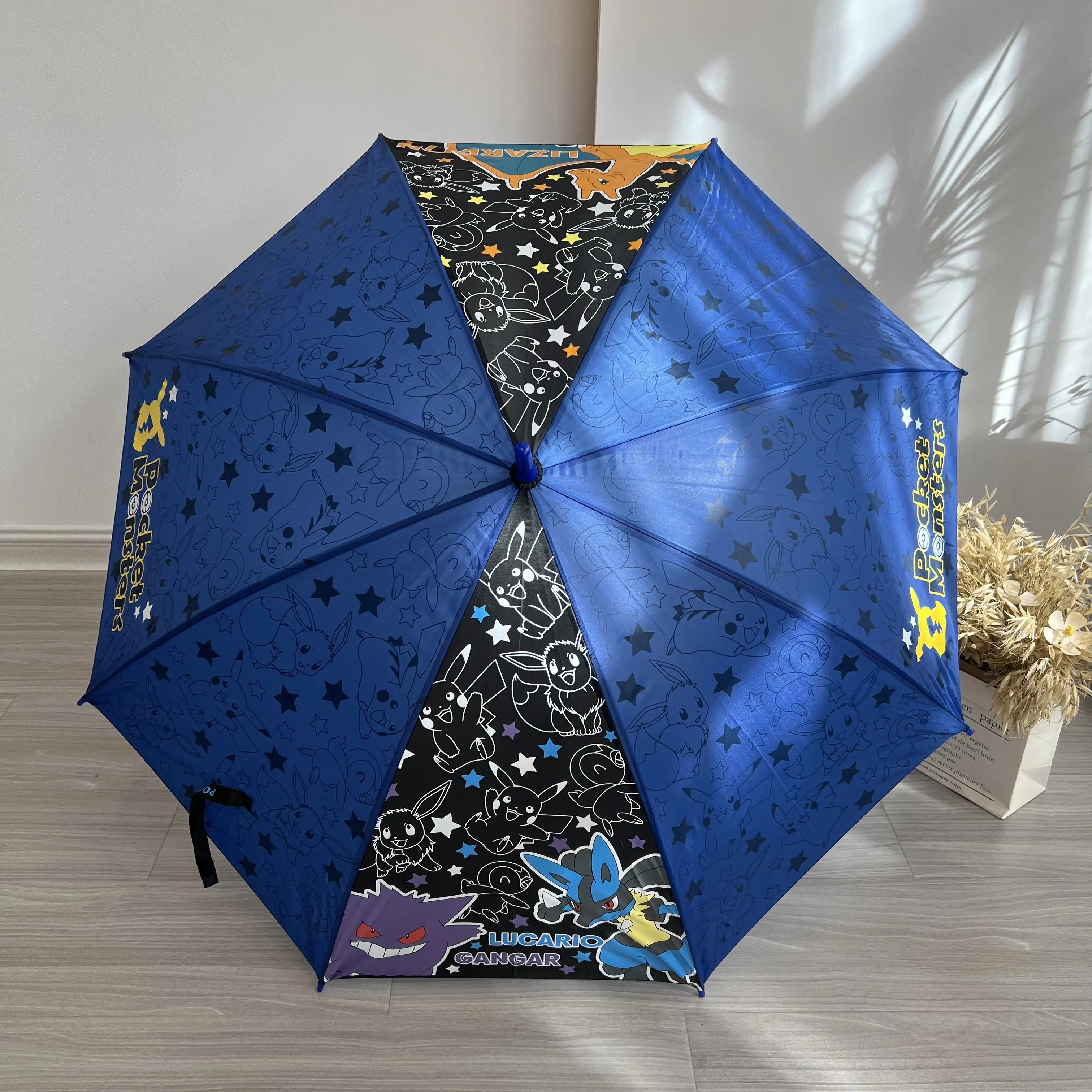pokemon-umbrella-lucario-gengar-foldable-compact-sun-rain-proof-uv-protection-anime-collectible-gift-for-fans-pikachu-design