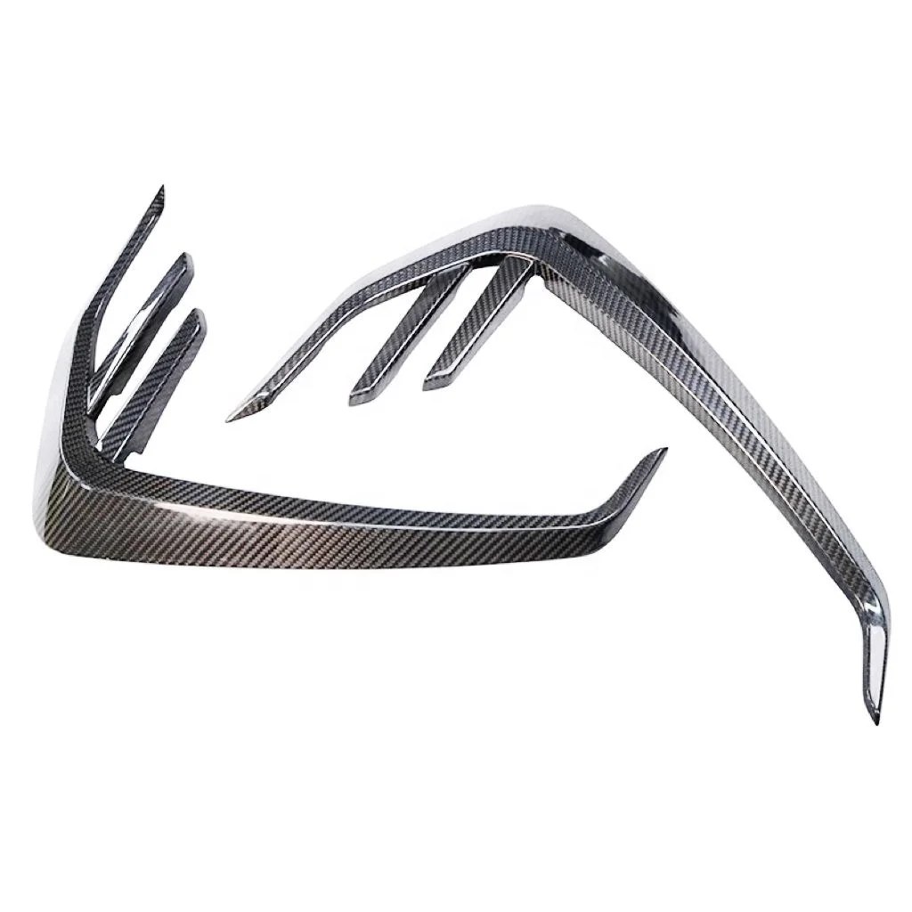 

Fender Trim CA style Dry Carbon Fiber Front Fender Trim Vent Garnish Stick For BMW G80 G82 G83 M3 M4 2021+