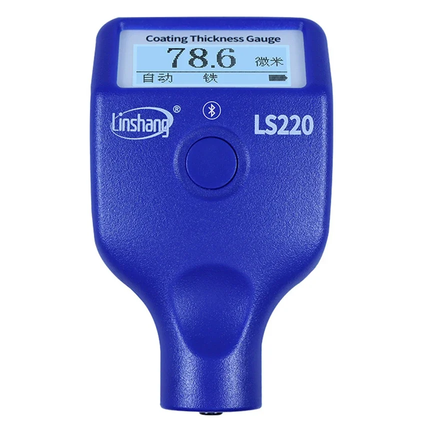 

Paint Coating Thickness Tester 0-3500μm 0.1μm Fe NFe Probe Gauge LS220 for Auto Car Paint Film Thickness Gauge -20℃ LCD Screen