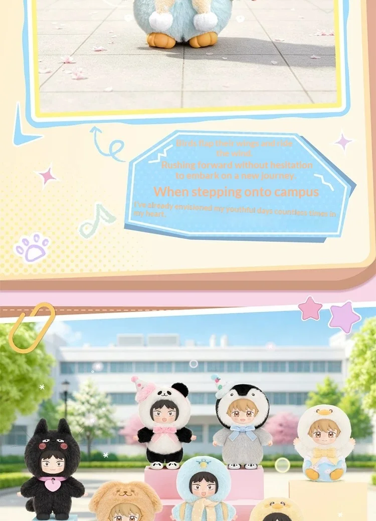 Original TOPTOY Skip and Loafer Soft Heart Serie Taschenanhänger Blind Box Kawaii Halloween Geschenk Deko Ornament für Erwachsene Anime-Fans – Detail 12