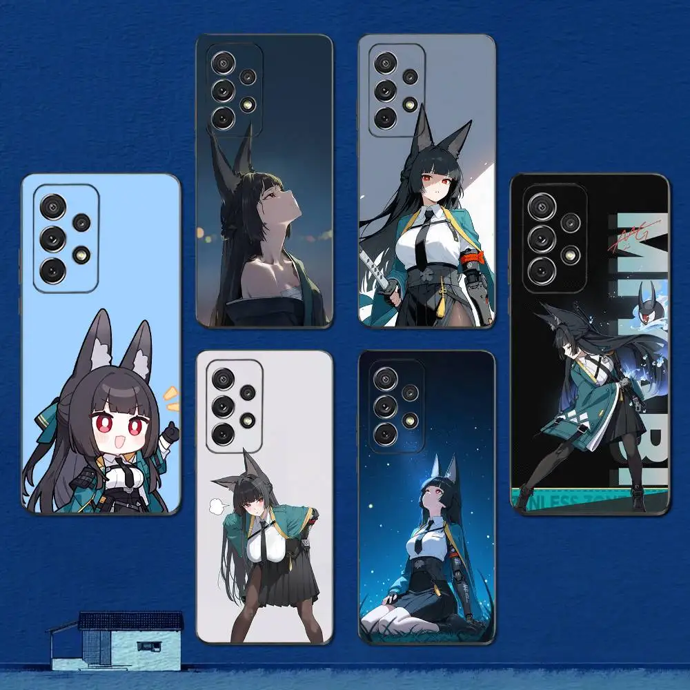 

Game H-Hoshimi M-Miyabi Cute Phone Case For Samsung S22,S21,S20,S10,S9,S25,S24,S23,Ultra,FE,Plus,Lite,Soft Silicone Black Cover