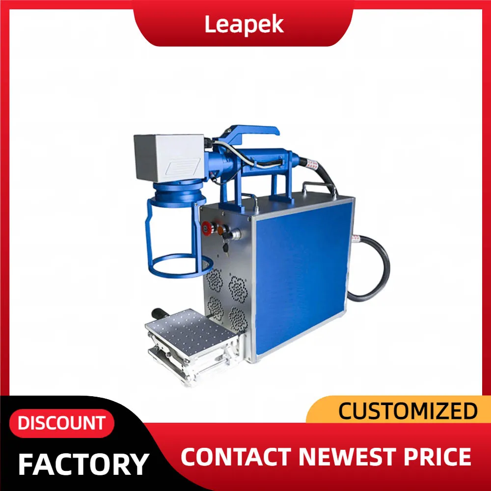 

Настольный ручной волоконный лазерный маркиратор для ювелирных изделий и металла, 30 Вт, новый, с поддержкой AI, DXF/DST, прост в эксплуатации