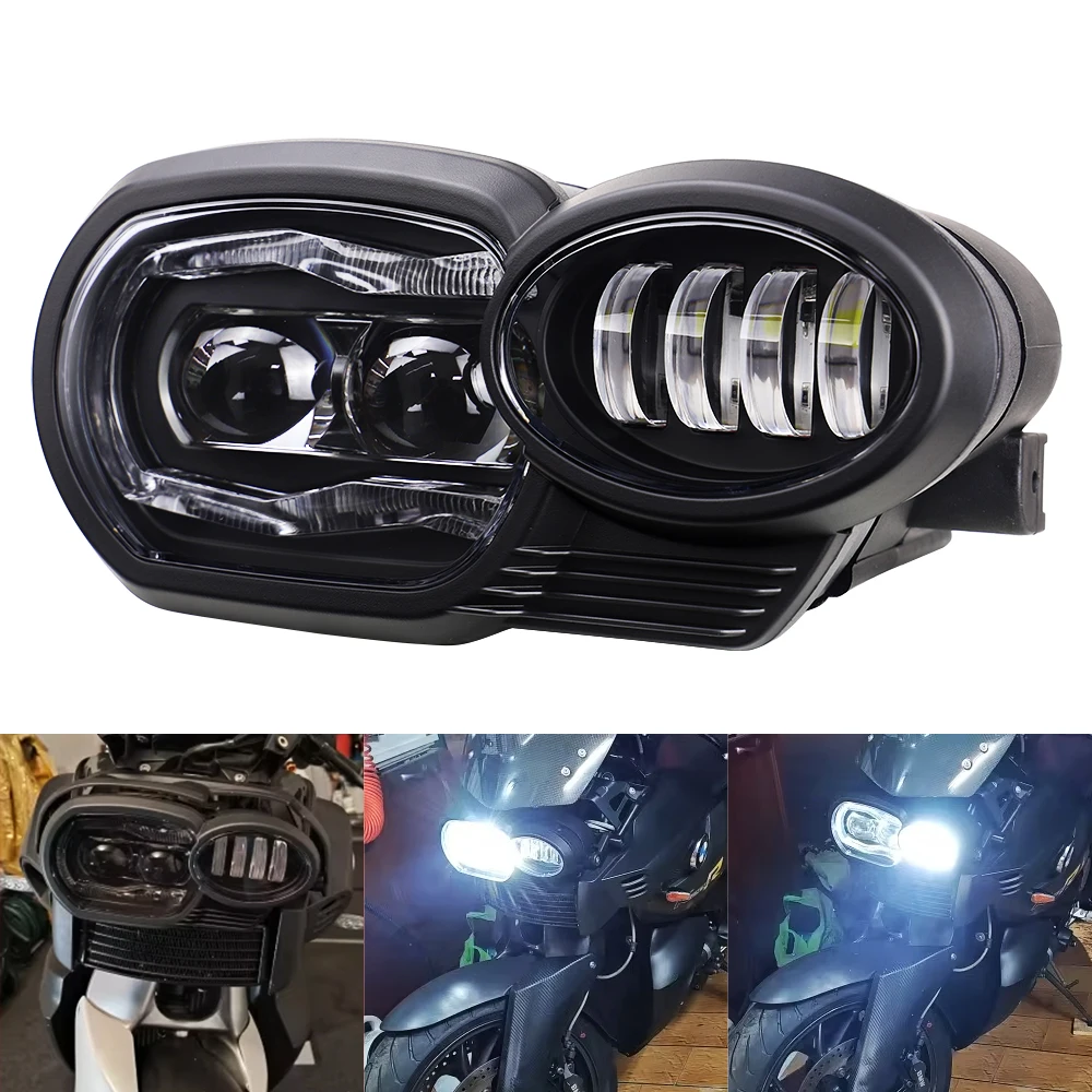 For BMW K1200R 2005~2009 K1300R 2010~2013 LED Headlights Assembly Motorcycle Lamps