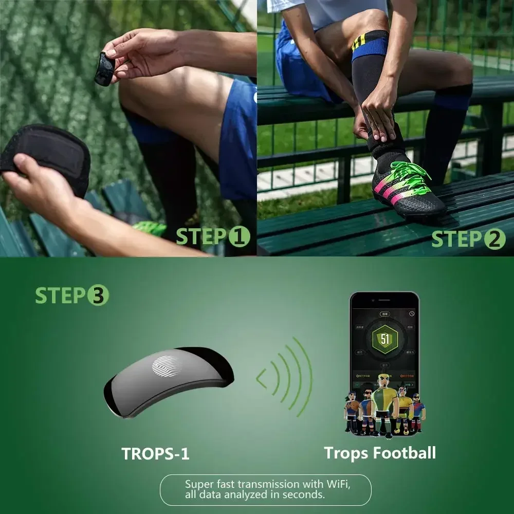 Smart Football Tracker,Football Activity Tracker Soccer Training Equipment With App,Soccer Data Analyze Equipment