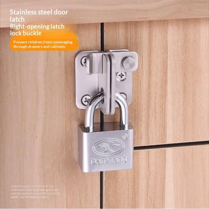 New Flip Latch Gate Latches Slide Bolt Latch Safety Door Lock Catch For Barn Cabinet Pet Cage Garden Bathroom Garage Window Slid