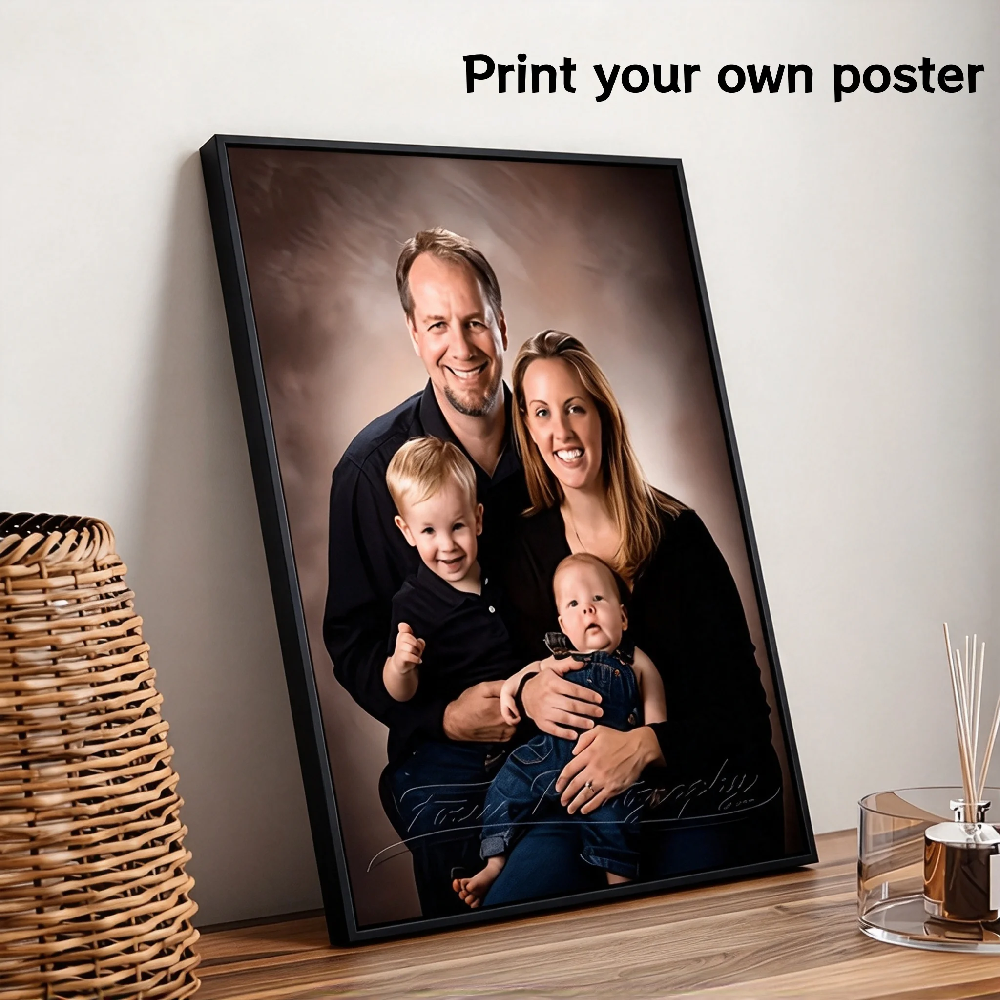 Custom Canvas Printing Personalized Custom Photo for Family Life Pet Scenery Anime Movie Comics Star Art Print Home Decor Poster