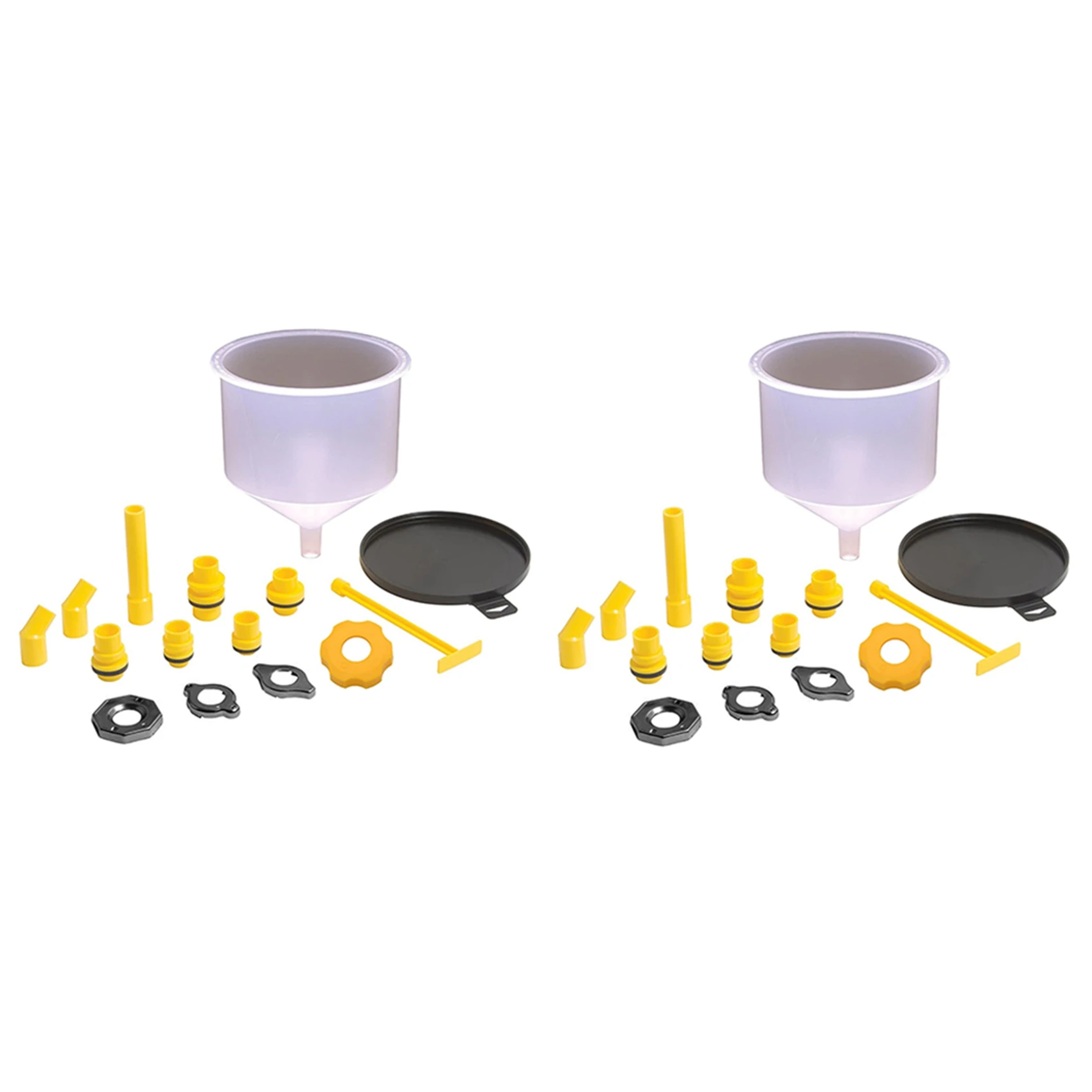 

30 шт., комплект воронки для заправки охлаждающей жидкости радиатора автомобиля, защита от разливов, система охлаждения, инструмент для наполнения воронки, носик, инструмент для заливки масла