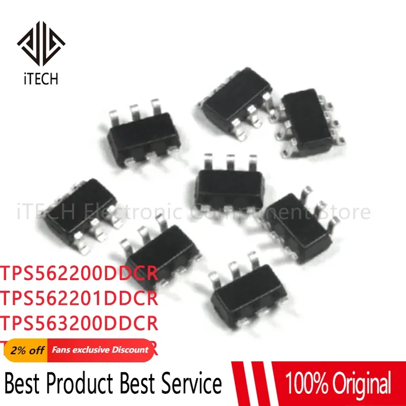 10PCS TPS563200DDCT TPS563200DDCR TPS563200 320 TPS562200DDCR 200 TPS562201DDCR 2201 TPS563201DDCR 3201 sot23-6 Chipset