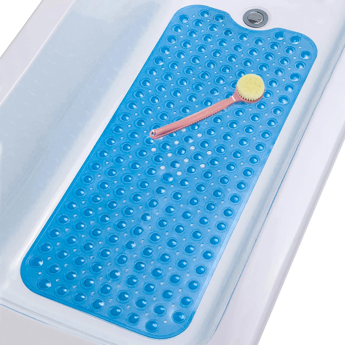 

Extra Long Non-Slip Bath Mat, Environmentally Friendly, Bathroom Machine Washable, Suitable For Children And The Elderly