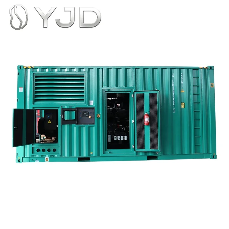 Diesel Generator Set 800KW 1000KW 1200KW With CE/ISO Certificated Durable Container Generator Set Remote Monitoring Generator