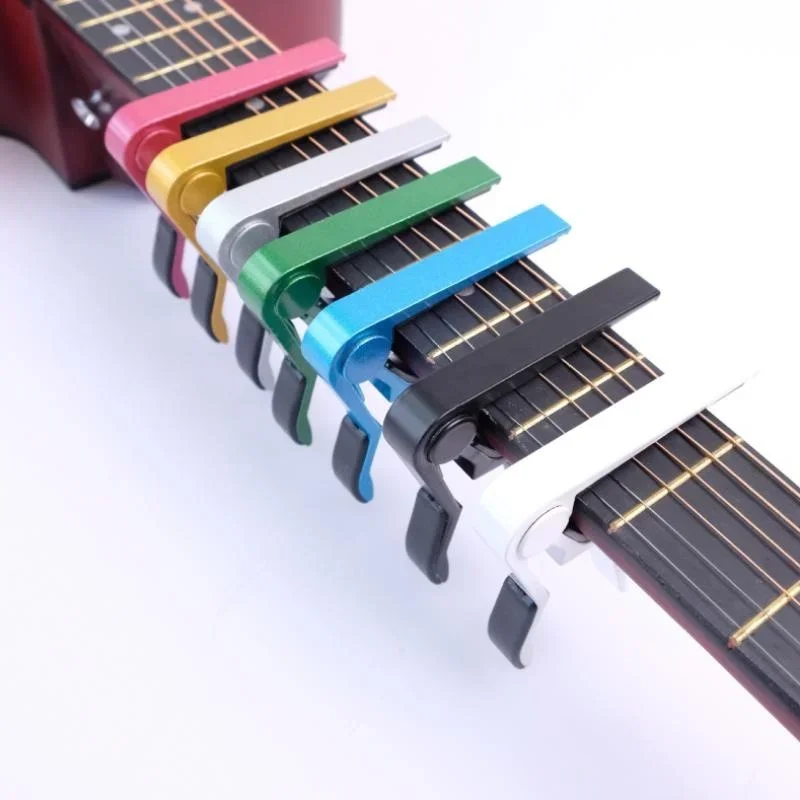 Guitar Capo Tuning Clamp Guitar Accessories Quick Change Clamp Tone Adjusting Guitar Parts Entertainment