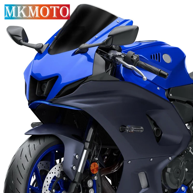 YZF-R7 2022-2024 YZF-R6 YZF600 2017-2023 용 보호 디플렉터, 앞유리 바이저, r7 r6 오토바이 액세서리