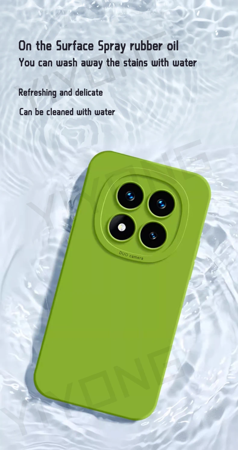 Für Redmi Note15 Pro YIYONG Seidig Weiche Flüssigsilikon-Schutzhülle für Xiaomi Redmi Note 15 14 Pro Plus Xiomi Global Handyhülle – Detail 8