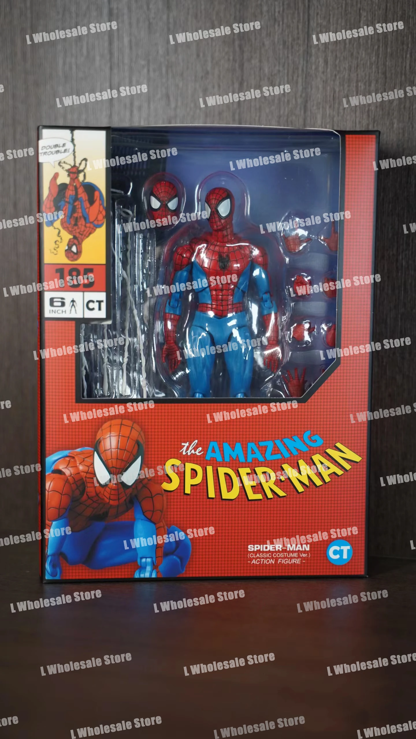 [In Stock] Ct Toys Spiderman Figure Mafex 185 Classic Costume Ver Miles Morales 2099 Spider-Man Anime Action Figure Gifts Toys