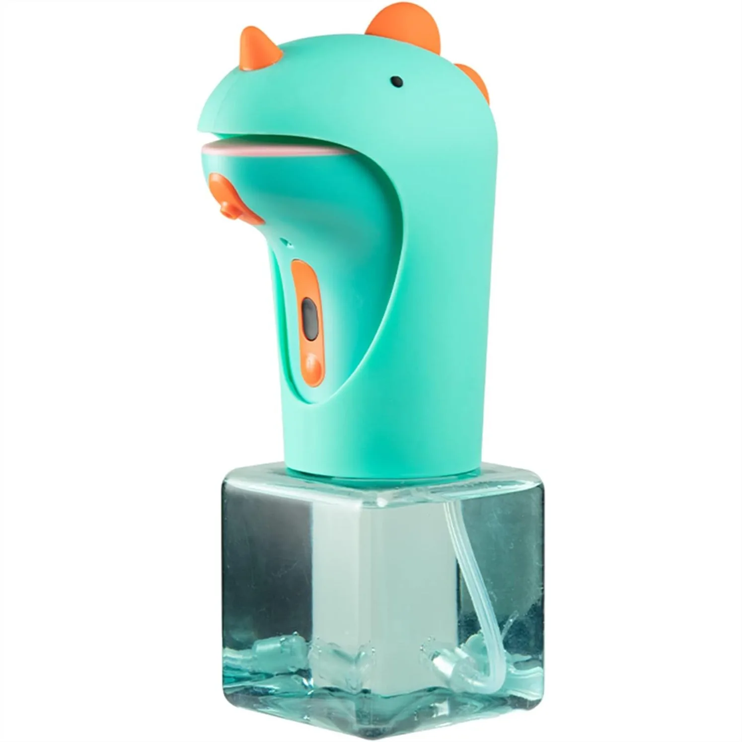 

Automatic Soap Dispenser for Kids, IPX6 Waterproof Dinosaur Foaming Hand Soap Dispenser Touchless for Bathroom Countertop 8.7oz