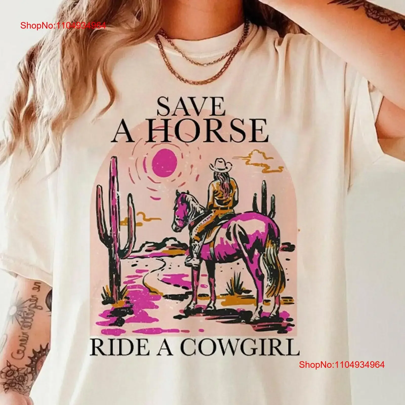 Salva un paseo a caballo vaquera retro camisa lesbiana ropa orgullo sappáfico mujer occidental wlw vintage lavado Casual versátil gráfico