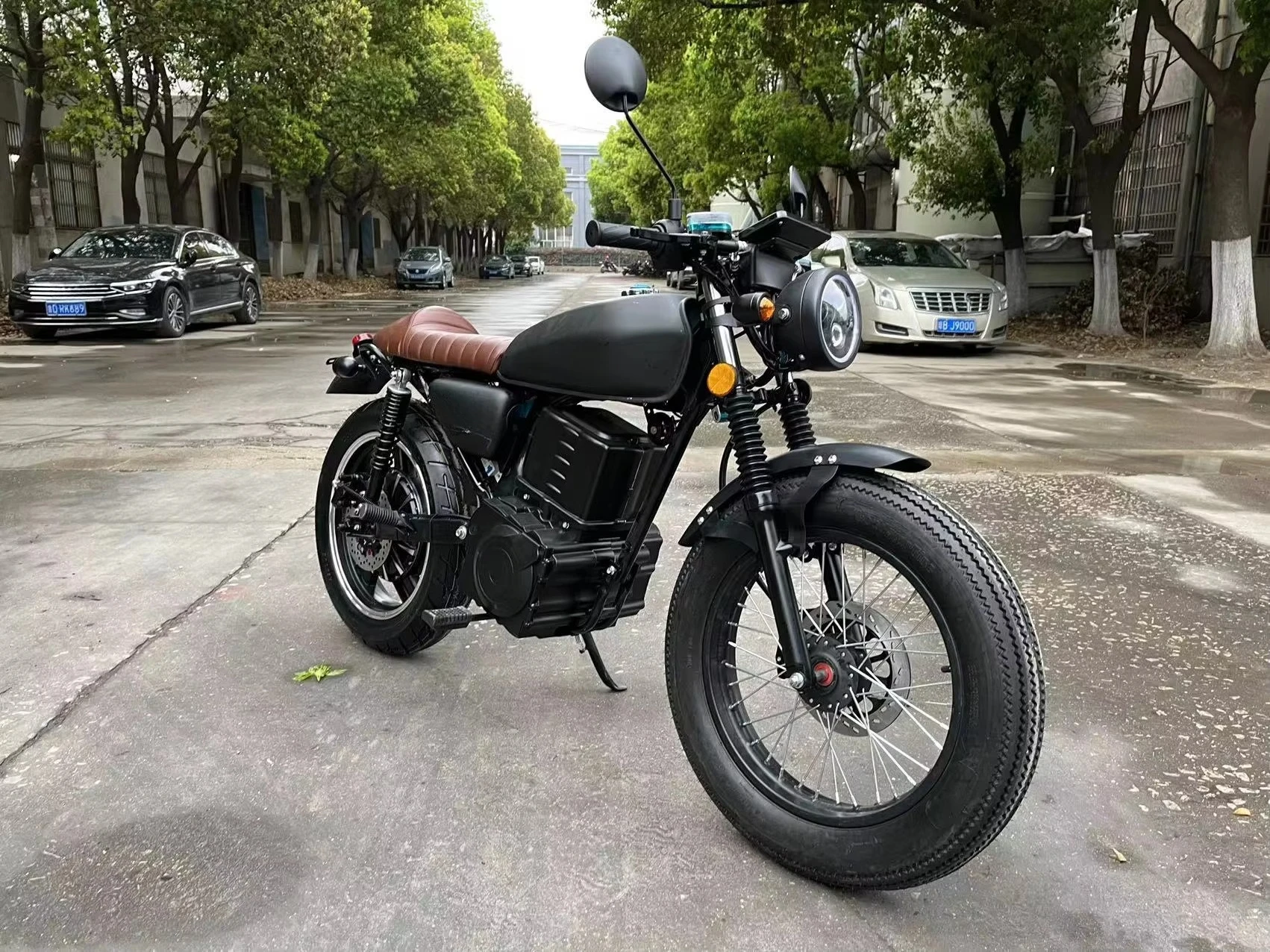 STLF Classic Retro Model CG  Electric Motorcycle for Adults