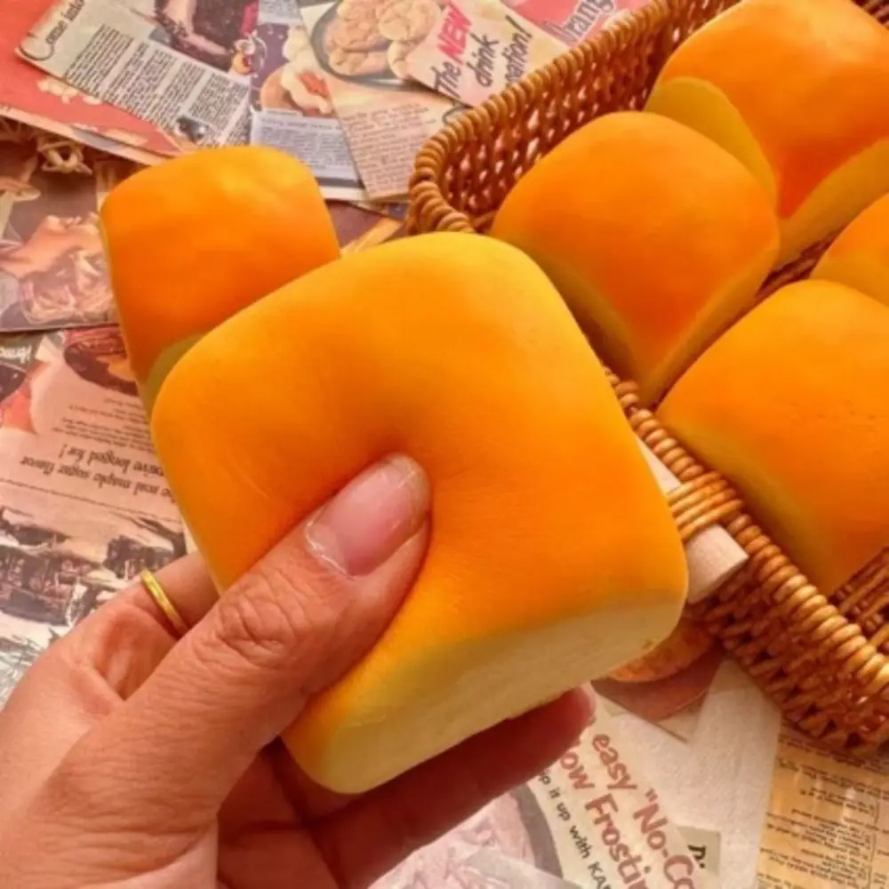 Boys Girls Soft Calming Hawaiian Bread Squishy Simulated Hand Relax Sensory Fidget Ball Sticky Slow Rising Slow Rebound Adults