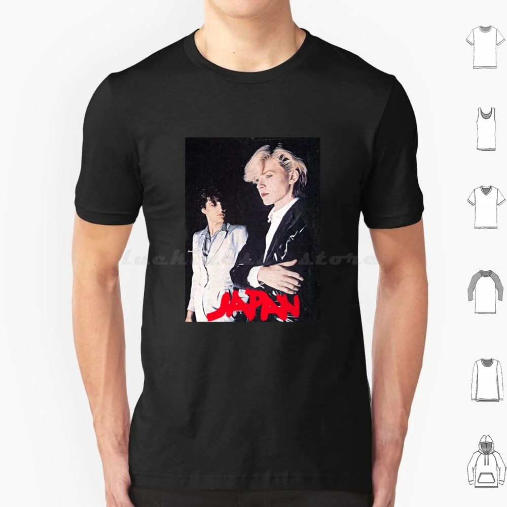 Japan The Band-David Sylvian _ Amp _ Steve Jansen T Shirt Men Women Kids 6xl Vintage Retro Duran Duran Music Duran 80s Band Pop