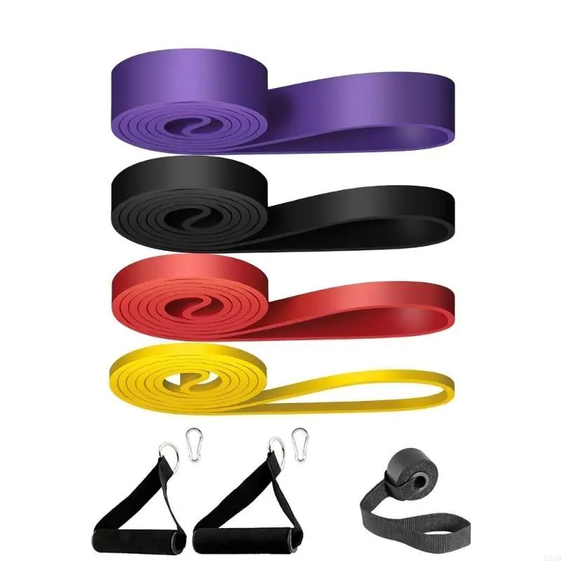 Workout Bands Eexercise Bands, Long Resistance Band Set for Working Out, Fitness