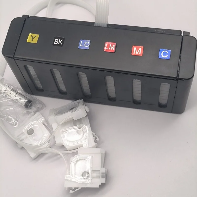 Newest 6 Colors Compatible Series CISS Ink Tank System External Cartridge For Epson L805 L800 L1800 L801 L810 L850 L1300