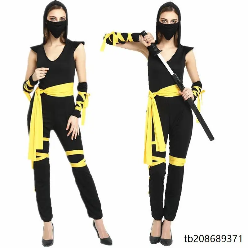 Ninja Cosplay Costume Killer Hokkaido Samurai Outfit loween Role-plang Game Women's Clothing Traditional Ethnic Stage Co...