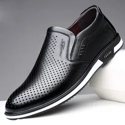 Brand New Fashion Men Loafers Men Leather Casual Shoes High Quality Adult Moccasins Men Driving Shoes Male Footwear Unisex