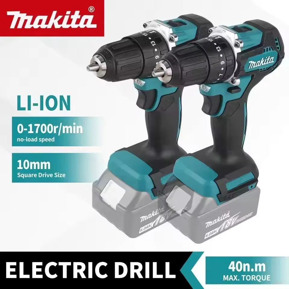 

Makita DDF487 10mm Brushless 18V Lithium Rechargeable Percussion Drill Household Hand Drill High Torque Electric Screwdriver
