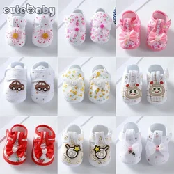 Baby Girl Shoes First Walkers Lace Floral Newborn Baby Shoes Princess Infant Toddler Baby Shoes for Boys Flats Soft Prewalkers