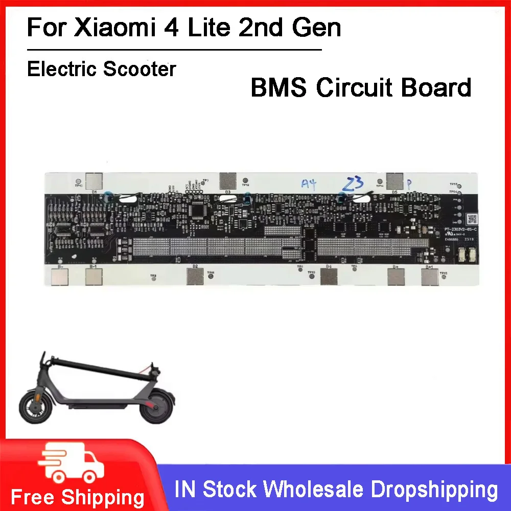 Placa de Control de Protección de Batería Original para Scooter Eléctrico, Placa de Circuito BMS para Xiaomi 4 Lite 2.ª Generación, Accesorio de Reparación de Scooter