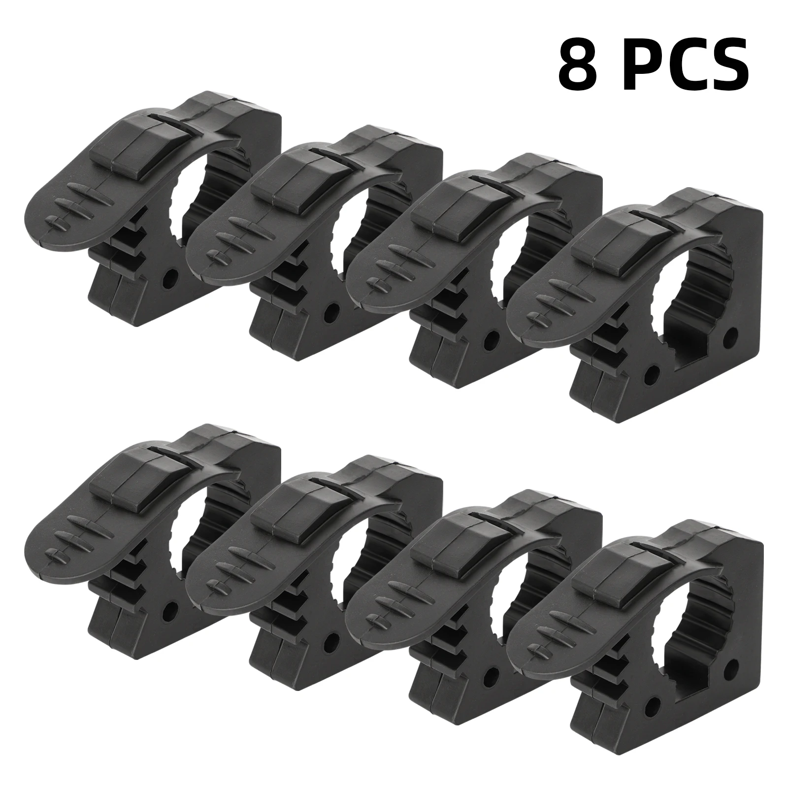 

For Off-Road Vehicles Hunting Truck Trailer Fits 30-40mm Diameter Rubber Clamp Shovel Holder Quick-Release Clamp Mount Bracket