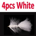 4 pcs White