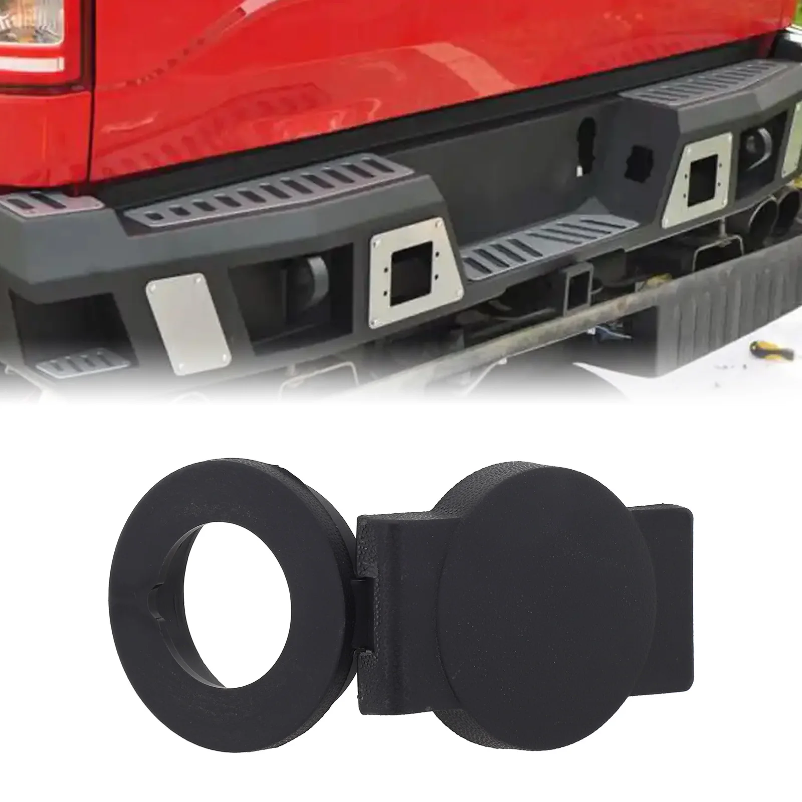 Installation Efficiently Designed Rear Bumper Spare Tire Lock Cover Fits All Models of For Ford F150 from 20042014