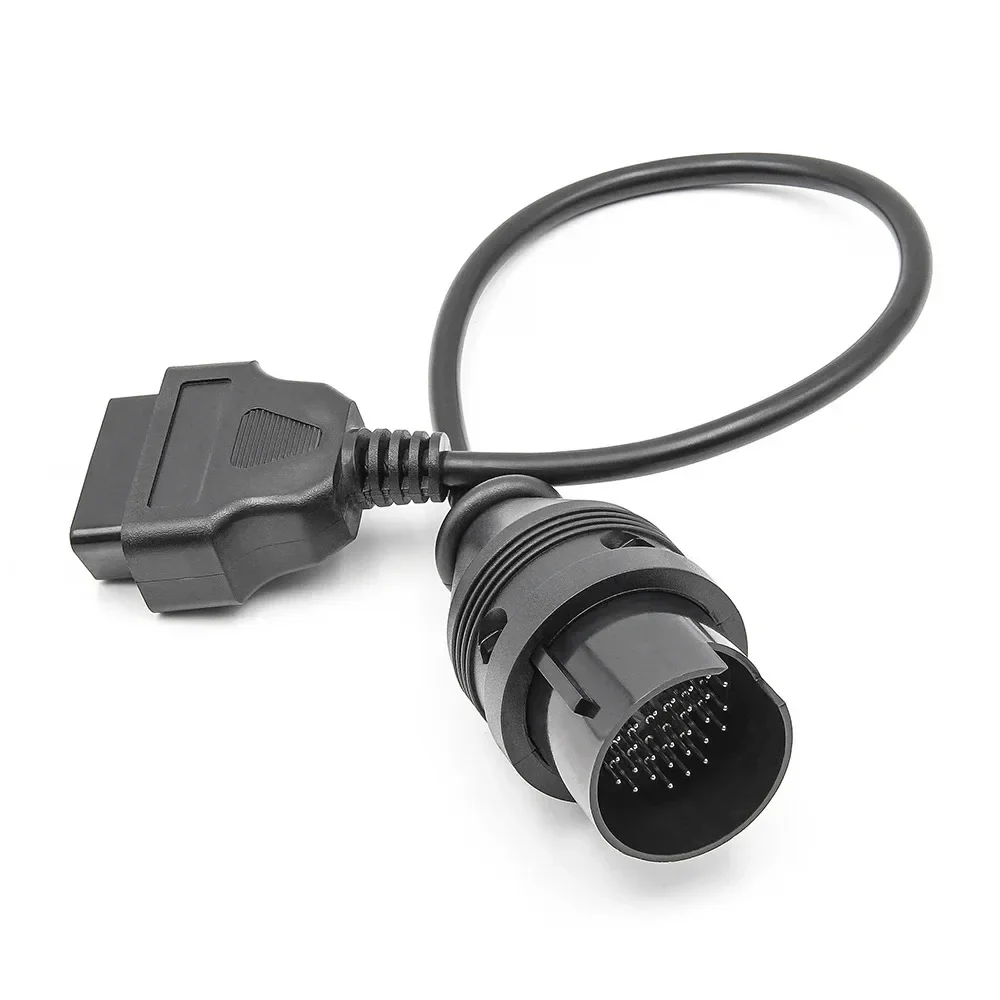 1PC 2024 For Mercedes 38Pin to 16Pin Female Connector OBD OBD2 OBDII Diagnosis Connector Extension Cable Adapter for Ben Z