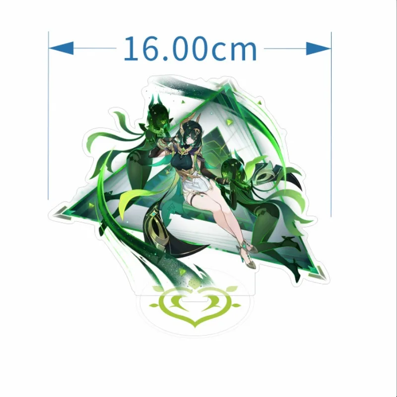Popular Game Yuan Shen Cartoon Figure Nefer Acrylic Anime Model Stand Desktop Decoration Collection Standing Sign Fans Souvenir