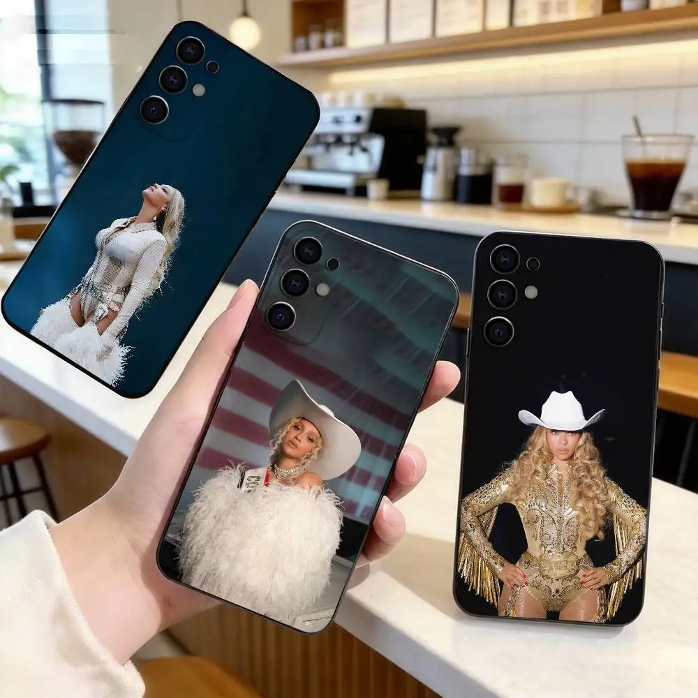 Beyoncé  Phone Case For Samsung S25,S24,S21,S22,S23,S30,Ultra,S20,Plus,Fe,Lite,Note,10,Black Cover