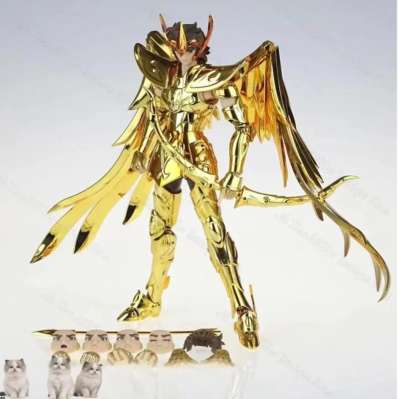 

Spot Goods MST Saint Seiya Myth Cloth EXM Sagittarius Aiolos W Pegasus Head /OCE/Dark Gold Рыцари Зодиака Фигурка