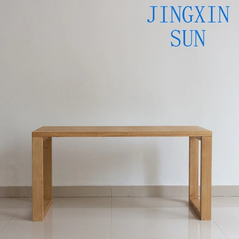 Old elm dining table eating table desk computer  writing desk study  solid wood home simple Japanese style