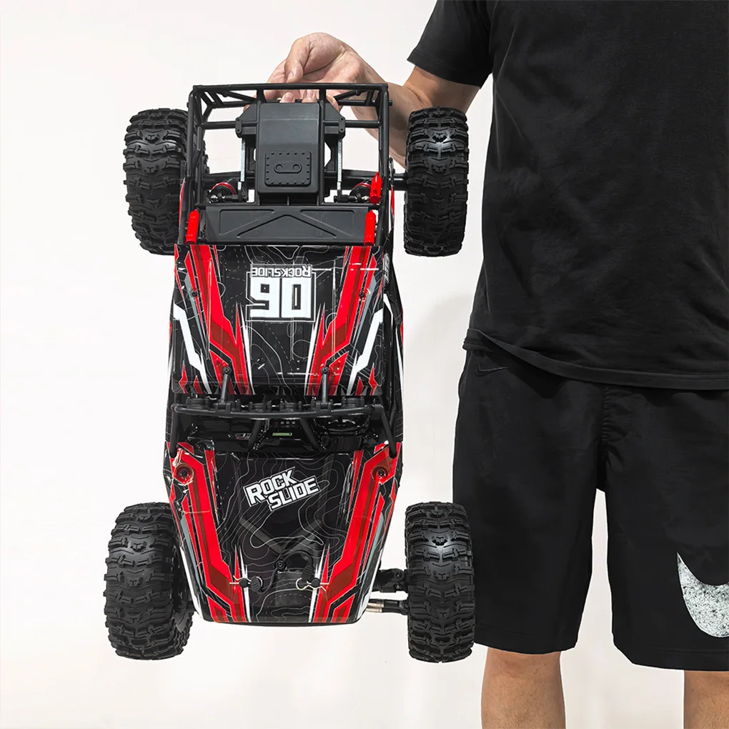 

Easy Control 1/6 YK4061 Радиоуправляемый автомобиль RTR XT60 Сверхнизкий центр тяжести Rock Slide Электрический внедорожный альпинистский автомобиль с дистанционным управлением