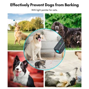 LED-Indikator Ultraschall Anti-Last-Gerät, Hundeantriebsgerät, wiederaufladbare USB, tragbarer Coach 10 Hauptverkäufe spanischer CAO - №10