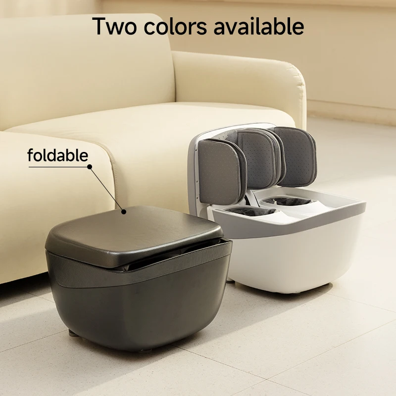 Shiatsu Foot Massager, Heating Kneading Vibrating, 15 Min Timer, Multifunction Pressure Relief, Home Pedicure Machine