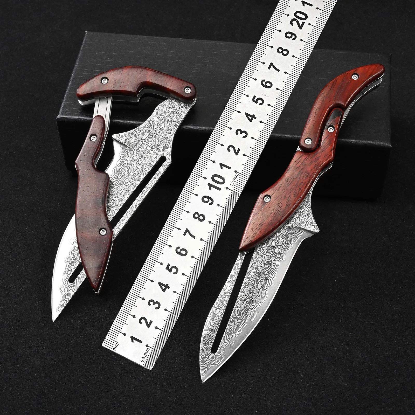 

Высококачественный складной нож из дамасской стали VG10 для активного отдыха, кемпинга, EDC, выживания и охоты