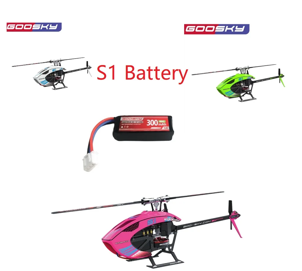 

Оригинальный аккумулятор GOOSKY S1 LEGEND 3D RC вертолет 300 мАч Lipo